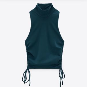 Zara Ruched Stretchy Top